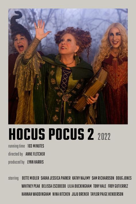 Hocus Pocus On Tv, Fall Watchlist, Cozy Movies, Autumn Movies, Hermanas Sanderson, Halloween Movie Poster, Hocus Pocus Costume, Billy Butcherson, The Fall Movie