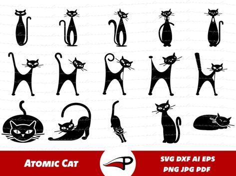 This Clip Art & Image Files item by IamPolonia has 446 favorites from Etsy shoppers. Ships from United States. Listed on 26 Feb, 2023 Atomic Cat, Spiderman Face, Mid Century Cat, Cat Svg, Modern Cat, Svg For Cricut, Free Svg Cut Files, Retro Designs, Cat Stickers