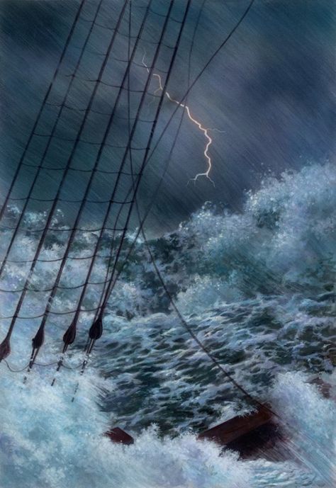 Storm at sea. Batten down for a rough night. Pirate Core Aesthetic Bedroom, Street Urchin Aesthetic, Sea Storm Aesthetic, Deep Sea Aesthetic, Dakota Core, Stormy Ocean, Sejarah Kuno, Book Vibes, Navi A Vela