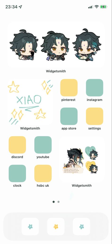 Xiao Homescreen Layout, Genshin Homescreen Ideas, Xiao Themed Phone, Xiao Phone Theme, Xiao Lockscreen, Genshin Homescreen Layout, Phone Customization Ideas Homescreen, Xiao Homescreen, Genshin Homescreen