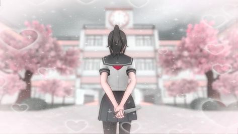 Yandere Simulator Characters, Ayano Aishi, Yandere Girl, Toro Inoue, Love Sick, Yandere Simulator, Her World, Aesthetic Gif, New Students