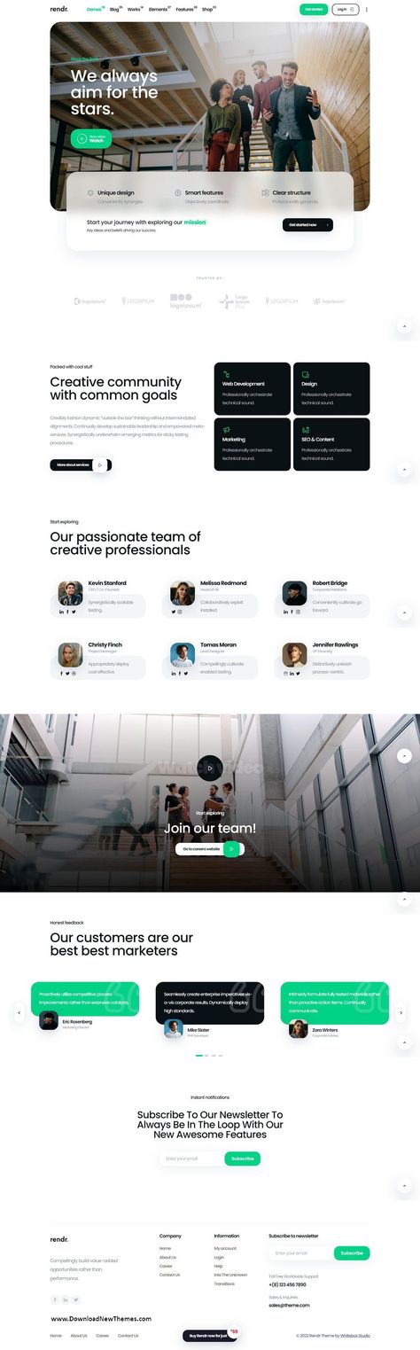 Rendr is a modern WordPress theme perfect for tech startups. It features a clean design, powerful features, and is easy to customize. #rendr #wordpresstheme . #Tech_Company_Website_Design #Banking_Website_Design #Fintech_Website_Design #Tech_Company_Website Accountant Website Design, Fintech Website Design, Bank Website Design, Investment Website Design, Tech Web Design, Finance Website Design, Technology Website Design, Tech Website Design, Data Website