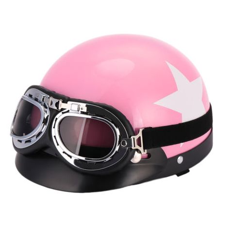 Retro-Motorcycle-Motorbike-Half-Face-Helmet-Biker-Pilot-With-Visor-UV-Goggles Space Mercenary, Vespa Helmet, Leisure Wear Women, Motorcycle Helmets Half, Novelty Helmets, Street Glide Harley, Scooter Helmet, Half Helmets, Helmet Visor