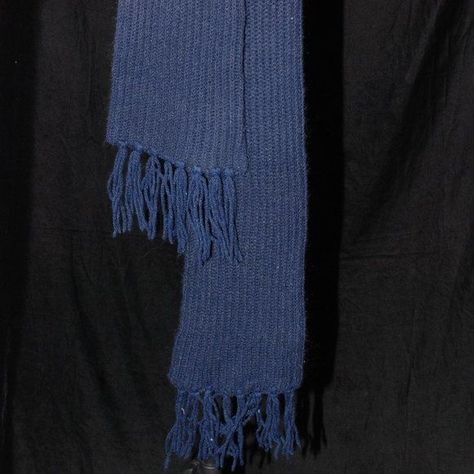 Dark Blue Scarf Aesthetic, Blue Scarf Aesthetic, Blue Clothes Aesthetic, Mike Crew, Scarf Aesthetic, Navy Blue Scarf, Big Scarf, Scarf Knit, Fortress 2