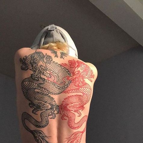 Henne Tattoo, Backpiece Tattoo, Tato Naga, 16 Tattoo, Japanese Tattoo Symbols, Pola Tato, Yakuza Tattoo, Inspiration Tattoos, Tato Lengan