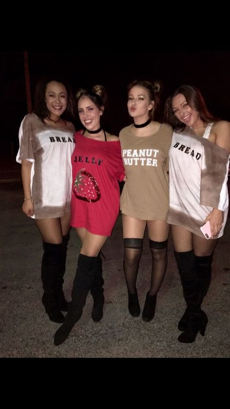 90+ Best DIY Group Halloween Costumes for your girl squad - Hike n Dip Costume Ange, Halloween Costume Teenage Girl, 4 Person Halloween Costumes, Diy Halloween Costumes For Girls, Halloween Costumes Group, Costumes For Teenage Girl, Diy Group Halloween Costumes, Best Group Halloween Costumes, Kostuum Halloween