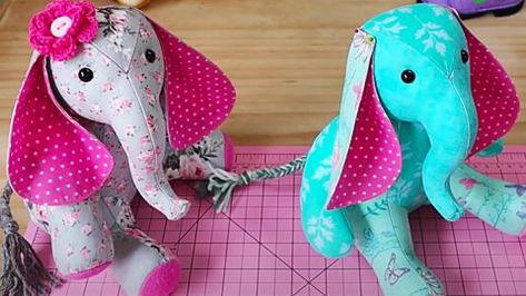 Patchwork Elephant Pattern Free, Elephant Patterns Free Printable Sewing, Elephant Plush Pattern, Patchwork Animals Patterns, Stuffed Elephant Patterns Free Printable, Elephant Sewing Pattern Free, Elephant Patterns Free Printable, Stuffed Animal Patterns Free Templates, Stuff Elephant