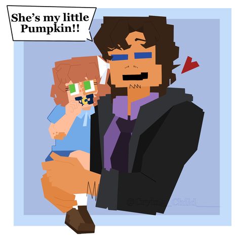 Oc by: @Gh1qcci0  hanami and her father michael Hybrid Oc, Michael Schmidt, Fnaf Book, Funny Star Wars Memes, Fnaf Oc, Michael Afton, Fnaf Comics, Fnaf Stuff, Fandom Games