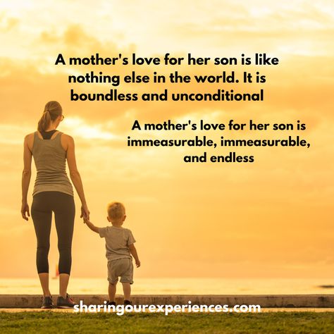 Celebrate the Unbreakable Bond: Heartwarming Mother and son Bonding quotes Island Life Quotes, Mother And Son Quotes, Mothers Love For Her Son, Mirror Selfie Quotes, Bonding Quotes, Mother Son Quotes, Walking Quotes, Mother Son Relationship, March Quotes