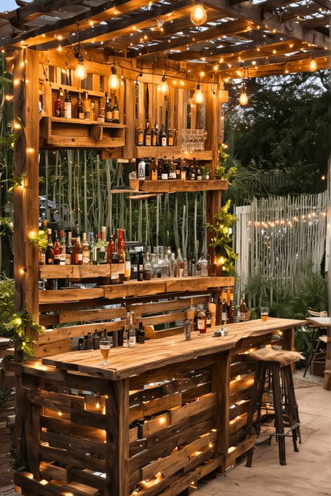 15 Cheap Outdoor Kitchen Ideas – The Crafty Hacks Outdoor Kitchen Design Pallet, Glamping Kitchen Outdoor, Small Bbq Area Ideas, Diy Outdoor Kitchen On A Budget, Pallet Outdoor Kitchen, Cheap Outdoor Kitchen Ideas, Outdoor Bakers Rack, Retro Pink Kitchens, Small Bbq