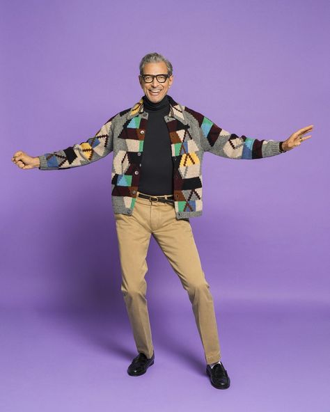 Older Mens Fashion, Jeff Goldblum, Mens Fashion Smart, Jairzinho, Dandy, Style Icons, Actors & Actresses, Pop Culture, Celebrity Style