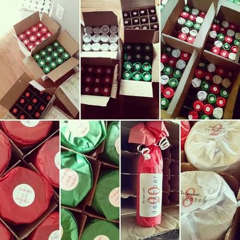 DIY Wine Advent Calendars. These Wine Advent Calendars are easy to make and very creative! Diy Wine Advent Calendar Ideas, Wine Advent Calendar Diy, Diy Wine Advent Calendar, Alcohol Advent Calendar, Shopping At Aldi, Wine Advent Calendar, Advent Calendar Diy, Wine Crafts, Advent Calendar Boxes