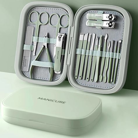 Professional 18-Piece Stainless Steel Nail and Foot Care Set . Visit-: https://ritzia.shop/professional-18-piece-stainless-steel-nail-and-foot-care-set/ . . Complete Nail and Foot Care at Your Fingertips Introducing the Professional 18-Piece Stainless Steel Nail and Foot Care Set, your all-in-one solution for impeccable personal grooming. Whether you’re at home or on the go, this comprehensive set has everything you need to keep your nails and feet looking their best. Crafted from high-qualit... Cuticle Pushers, Mens Grooming Kit, Úložný Box, Nail Scissors, Pedicure Set, Steel Nail, Pedicure Kit, Manicure Kit, Nail Art Kit