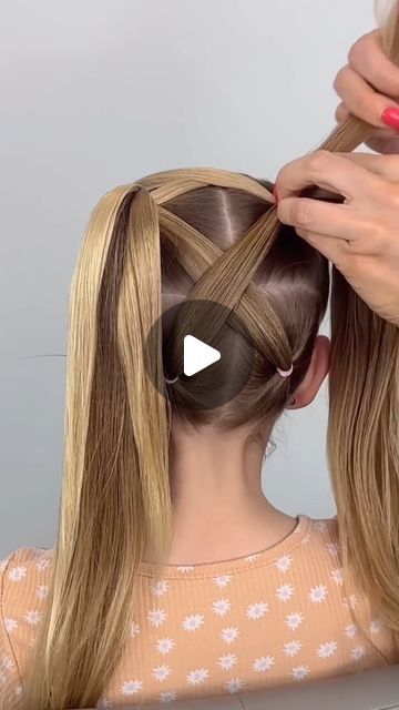 Hairstyle Ideas on Instagram: "Quick And Easy Kids Hairstyle For School" Disney Princess Hairstyles For Kids, Hairstyles For 7 Year Girl, Girl Easy Hairstyles Kids, Easy Kids Updo Hairstyles, Braided Hairstyles Hair Down, Easy Halloween Hairstyles For Kids, Hairstyles For 8 Year Girl, Cute Simple Hairstyles For School Easy, Cinderella Hairstyle For Kids