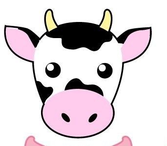 Cartoon Cow Face, Cow Faces, Cow Cartoon Images, Cow Cartoon, Free Basketball, Halloween Food Appetizers, Disney Jasmine, Cake Topper Tutorial, Cow Face