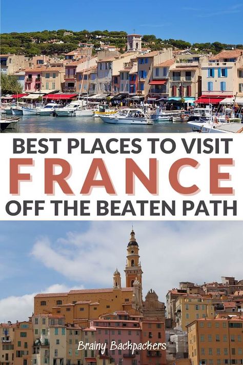 Want to explore beyond the popular tourist spots and travel off the beaten path in France? This guide takes you to the best France off the beaten path destinations so you can see the real France. #responsibletourism France Bucket List, Things To Do In France, France Itinerary, Wine Tourism, Travel France, Visit France, Europe Travel Guide, Amazing Travel, Off The Beaten Path