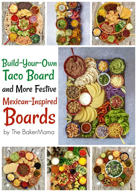 Taco Board, French Toast Brunch, Dessert Taco, Easy Homemade Salsa, Board Party, Food Boards, Food Bars, Tacos And Tequila, Charcuterie Inspiration