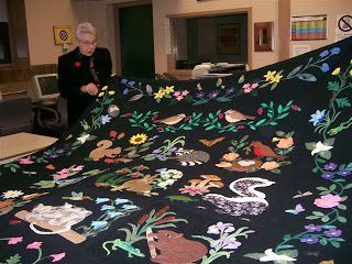 Quilts by Rosemary: Woodland Creatures Quilt Finds An Amazing Home David Suzuki, Woodland Whimsy, Woodland Quilt, Quilts Patterns, Quilt Show, Applique Quilting, Woodland Friends, When I Go, Animal Quilts