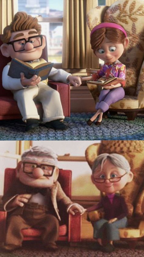 Up Carl Y Ellie, Up Carl And Ellie, Carl And Ellie, Film, Disney