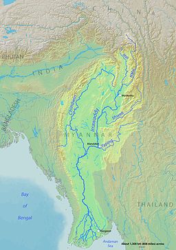 River Map, River Basin, Bamboo Crafts, Ancient Origins, Flood Zone, Mandalay, Historical Pictures, Heaven On Earth, Burmese