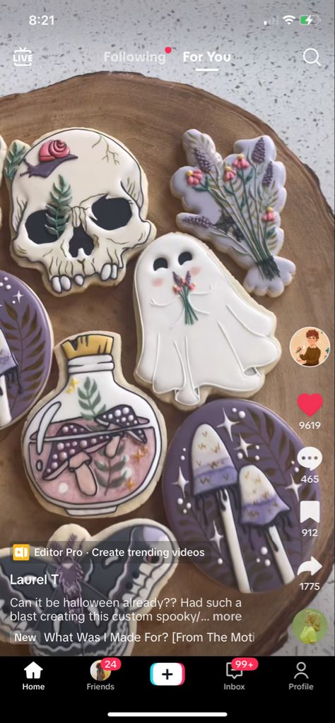 Headstone Cookies, Crystal Ball Cookies, Potion Cookies, Potion Bottle Cookies, Witchy Cookies Decorated, Witch Cookies, Ouija Board Cookies, Witch Cookies Decorated, Halloween Wedding Cookies