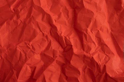 Red crumpled wrinkled paper pattern surface texture background. Red Crumpled Paper, Paper Texture Red, Red Paper Background, Folded Paper Texture, Crumpled Paper Background, Printable Paper Patterns, Wrinkled Paper, Crumpled Paper, Marathi Quotes