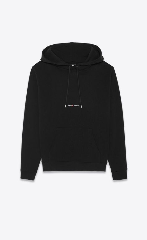 SAINT LAURENT RIVE GAUCHE HOODIE | Saint Laurent Zimbabwe | YSL.com Saint Laurent Hoodie, Saint Laurent Sweatshirt, Women Tshirts, France Colors, From Miss To Mrs, Women's Sweatshirts, Rive Gauche, Hem Style, Active Wear Tops