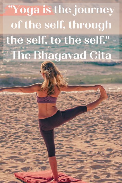 Hath Yoga, Yoga Quotes Mindfulness, Yoga Inspiration Quotes, Yoga Motivation, Yoga Mindfulness, Board Decoration, Yoga Is, Yoga Quotes, Bhagavad Gita