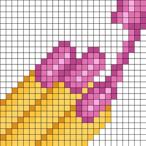 Nail Polish Emoji Perler Bead Pattern | Bead Sprites | Misc Fuse Bead Patterns Emoji Cross Stitch Pattern, Emoji Patterns, Crochet Pillow Cover, Pattern Maker, Perler Bead Templates, Pixel Crochet, Pixel Art Grid, Kandi Patterns, Bead Sprite