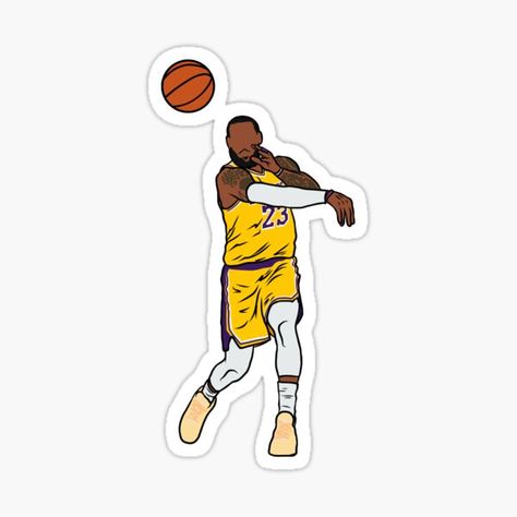 Lebron James, Sticker Design, Nba, Vinyl Sticker, Collage, For Sale, Pins, Quick Saves, Sticker Designs