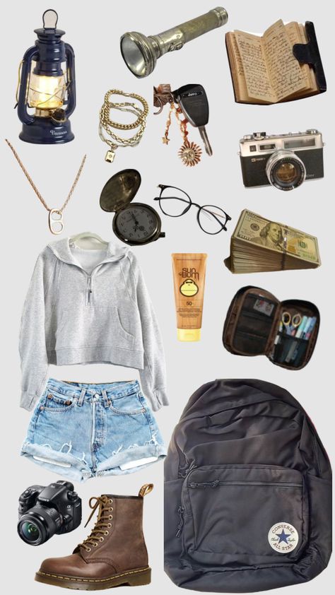 Roadtrip Outfit Aesthetic, Expedition Outfit, Dofe Expedition, Roadtrip Outfit, Pogue Life Outfits, Greaser Outfit, Jean Jacket Design, Pogue Style, Mood Clothes