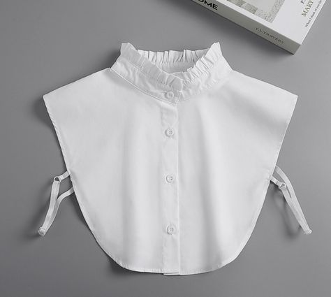 Detachable Collar Shirt, Women Neck Tie, False Collar, Fake Collar, Half Shirts, Detachable Collar, Winter Shirts, Collars For Women, Collar Designs