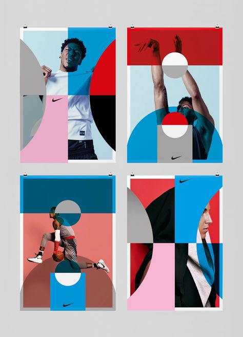 Fashion Graphic Design Poster, Advertising Design Inspiration, Nike Advertising, Studio Feixen, Ad Graphic Design, Design De Configuration, Poster Grafico, Illustration Design Graphique, Poster Sport