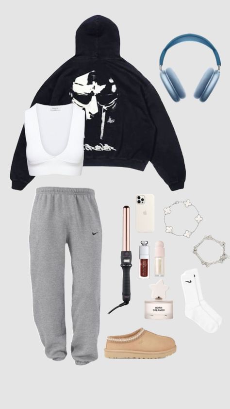 finals Cute Fits For School, Shoes Outfit Fashion, Comfy Outfit, Easy Trendy Outfits, School Fits, Cute Everyday Outfits, Cute Simple Outfits, Cute Fits, Comfy Outfits