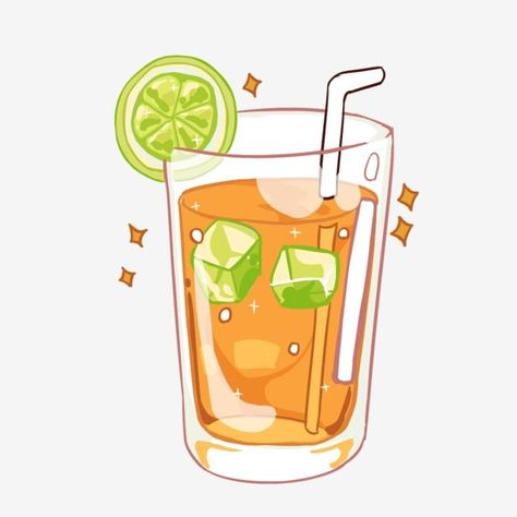 Lemon Ice Cubes, Hi Tea, Ice Lemon Tea, Lemon Drawing, Happy Christmas Greetings, Summer Drawings, Tea Illustration, Whiskey Ice, Tea Logo