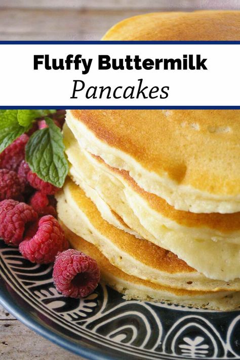 No one can resist a stack of hot pancakes!  Drizzled with your favorite syrup these fluffy buttermilk pancakes are a delicious way to start your day! Buttermilk Pancakes Recipe, Fluffy Buttermilk Pancakes, Buttermilk Pancakes Fluffy, Delicious Pancakes, Creative Breakfast, Pancake Calories, Pancake Recipe Buttermilk, Hot Breakfast, Girl Cooking