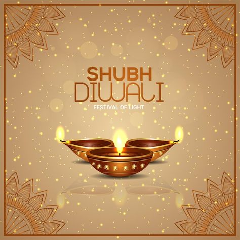 Indian Festival Of Lights, Punjabi Wedding Couple, Diwali Greeting, Diwali Design, Diya Lamp, Diwali Festival Of Lights, Festivals Of India, Background Gold, Celebration Background