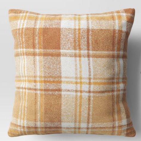 Oversized Raised Striped Boucle Plaid Square Throw Pillow Cream - Threshold Nwt Sold Out In Stores! Oversized Boucle Throw Pillow Colorful Plaid Pattern With Raised Texture Sewn-Seam Closure 24in Square Shape Description Add A Touch Of Tasteful Texture And Classic Style To Your Living Room Or Sitting Space With This Oversized Raised Striped Boucle Plaid Square Throw Pillow From Threshold. Made With Boucle Fabric, The Decorative Throw Pillow Is Adorned With A Raised Plaid Pattern To Complement A Sitting Space, Spring Throw Pillows, Colorful Throw Pillows, Chunky Knit Throw, Velvet Quilt, Printed Pillowcases, Garden Pillows, Fall Pillows, Quilted Sham