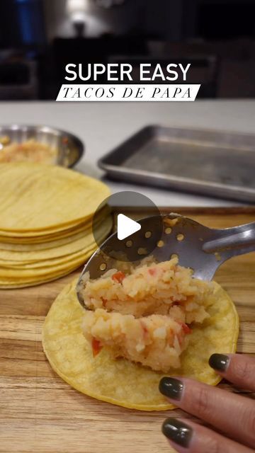 Mexican Recipes on Instagram: "Tacos de Papa #tacosdorados #mexicanrecipes" How To Make Tacos De Papa, Tacos Recipes Beef Mexican, Easy Dinner Ideas Mexican, Papas Rancheras Recipe, Quick And Easy Mexican Dishes, Quick Mexican Dinner Ideas, Mexican Food Aesthics, Potato Tacos Mexican, Mexican Papas Recipe