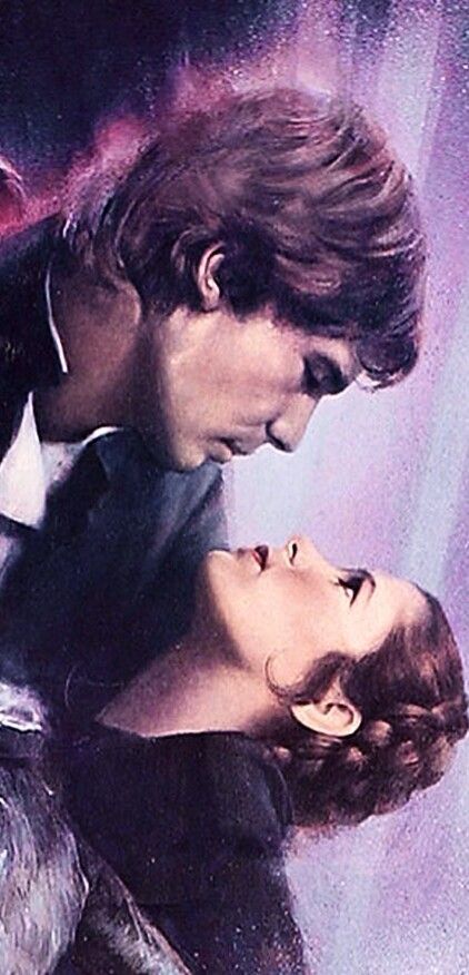 Han and Leia - one of my favorite movie couples. Alec Guinness, Leia Star Wars, Han And Leia, Star Wars Princess, Star Wars Love, Star Wars Tattoo, Star Wars Film, Star Wars Wallpaper, Star Wars Artwork