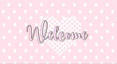 Cute Welcome Banner, Discord Decor, Channel Aesthetic, Cute Pink Heart, Welcome Gif, Pink Backgrounds, Discord Banner, Welcome Banner, Aesthetic Pink