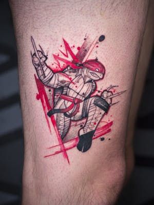 Raphael Tattoo, Tmnt Tattoo, Bro Tattoos, Ninja Turtle Tattoos, 23 Tattoo, Ninja Tattoo, Matching Bff Tattoos, Small Wolf Tattoo, Tool Tattoo