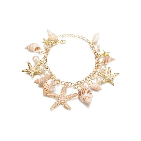 PRICES MAY VARY. Summer Beach Bracelets: These shell bracelet are made of natural shells,alloy and faux pearls materials,not easy to fade even if you go surfing and swimming wearing with them, you can wear our ankle bracelets and enjoy the sea on the summer beach. Starfish Bracelet Size: These trendy shell bracelets is about 20cm/ 7.8inch long, with 2 inch extender chain, the bracelet is designed with an adjustable clasp, ensuring a comfortable and secure fit for any wrist size, proper size for Aquamarine Halloween, Bracelets Seashell, Sea Shell Jewelry, Bracelets Pearl, Ocean Bracelet, Seashell Bracelet, Pearl Charm Bracelet, Starfish Bracelet, Summer Anklets