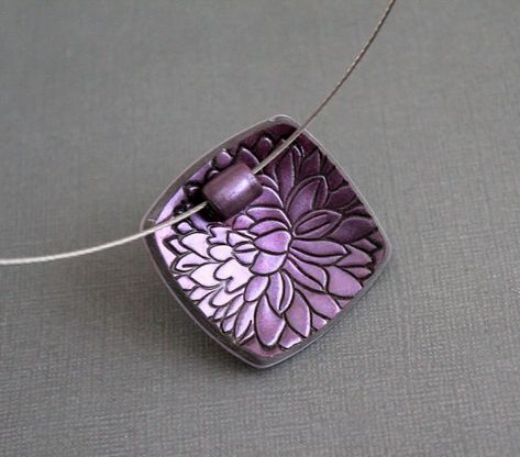 Clay Necklaces, Precious Metal Clay Jewelry, Beaded Projects, Air Clay, Jewelry Clay, Necklace Polymer Clay, Clay Pendants, Big Pendant, Pendant Choker Necklace