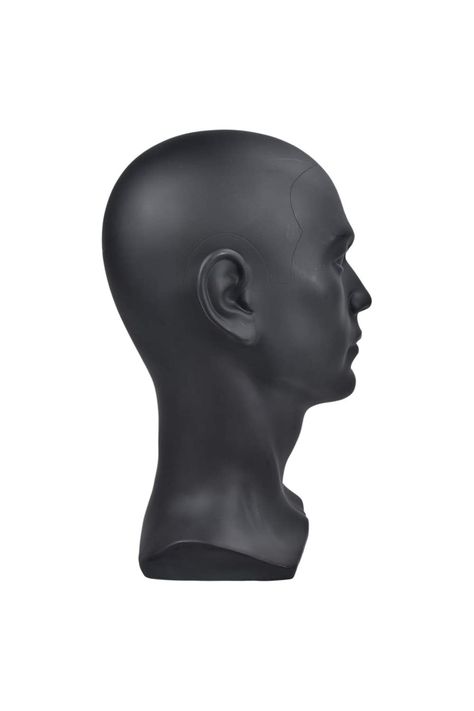 Headphone Display, Black Mannequin, Mario Hat, Head Mannequin, Si Fi, Head Bump, Male Mannequin, Hat Stores, Mannequin Head