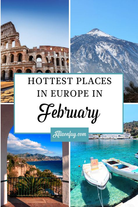 Escape the winter chill with our guide to the hottest places in Europe for a February getaway! 🌞✈️ Dive into sun-soaked destinations, from balmy Greek islands to hidden Mediterranean gems. Click for the ultimate European travel inspiration! #EuropeInFebruary #WinterSunDestinations #TravelTips Europe In February, Cheap International Travel, Greece Islands, Places In Europe, Winter Sun, Europe Travel Guide, Europe Travel Destinations, Canary Islands, Boat Trips