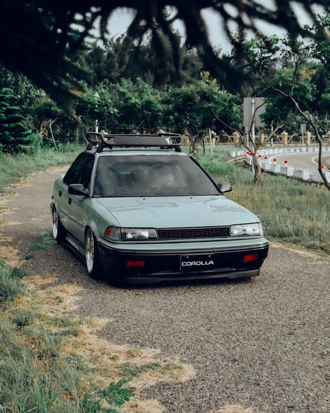 Old Toyota Cars, Ae92 Corolla Jdm, Toyota Ae92, Ae92 Corolla, Toyota Corolla E90, Toyota Corolla Ae92, Corolla Twincam, Corolla Sport, Corolla Car