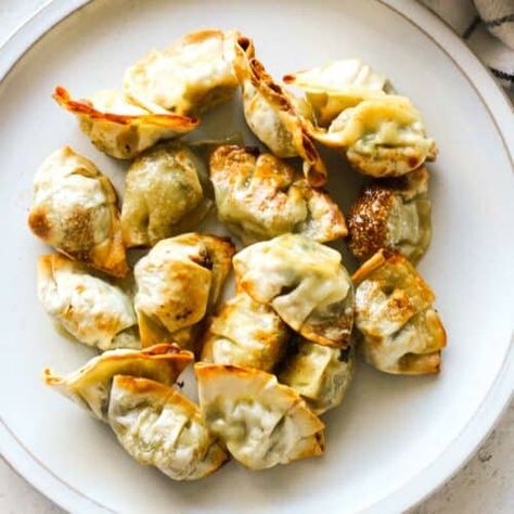 Air Fryer Bibigo Mini wontons - Air Fryer Chicken Recipes Bibigo Mini Wonton Recipes, Mini Wonton Recipes, Wontons Recipes, Air Fryer Chicken Recipes, Ww Lunch, Large Air Fryer, Chicken Minis, Lunch Prep, Wonton Recipes