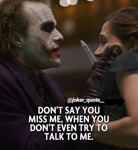 Heath Ledger Joker Quotes, Joker Love Quotes, Deep Meaningful Quotes, Villain Quote, Strong Mind Quotes, Genius Quotes, Joker Quotes, Warrior Quotes, Quotes That Describe Me