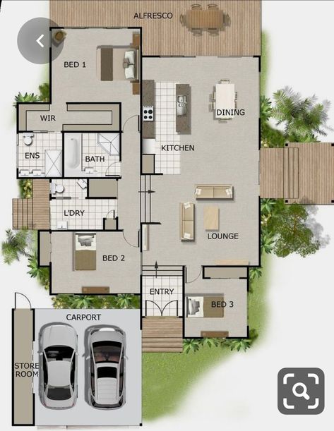 Australian House Plans, Split Level Floor Plans, Split Level House Plans, One Level House Plans, Exclusive House Plan, Australian House, House Plans Ideas, House Plans With Photos, Free House Plans